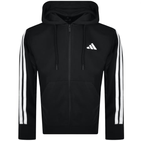 adidas Sportswear Three Stripes Hoodie Black | Mainline Menswear us